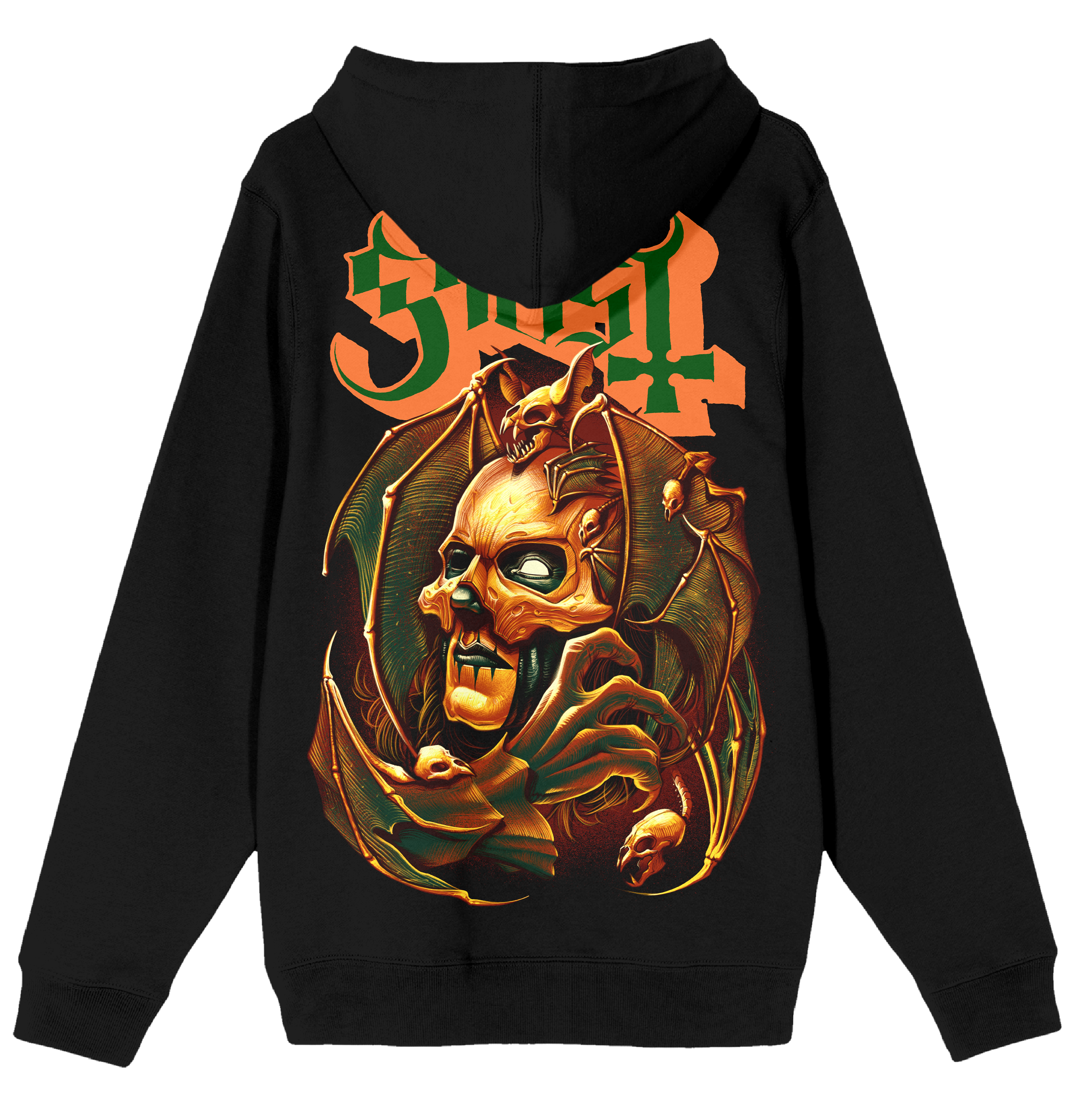 Feeders on Zip Hoodie – Ghost
