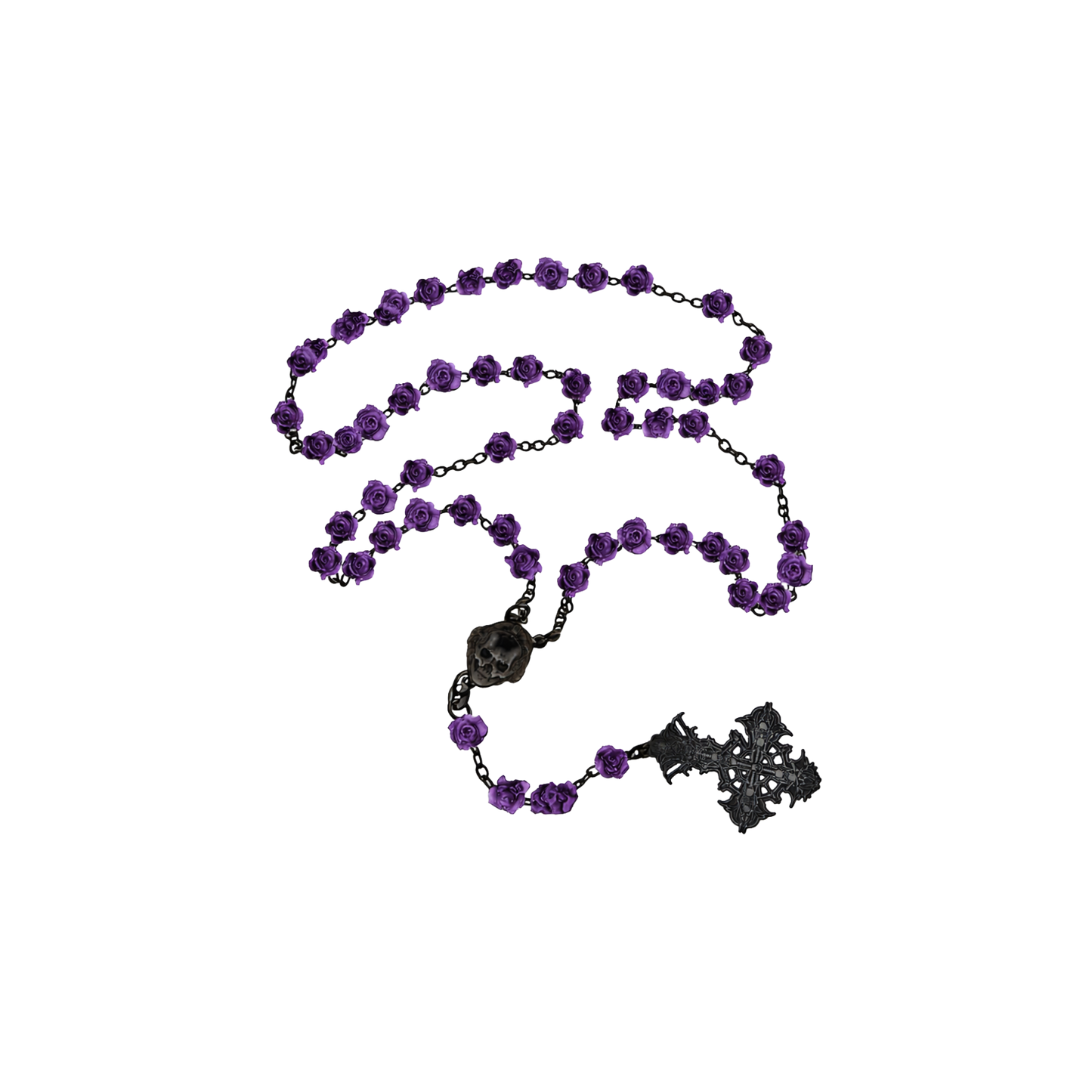 Papa V Rose Beads Rosary