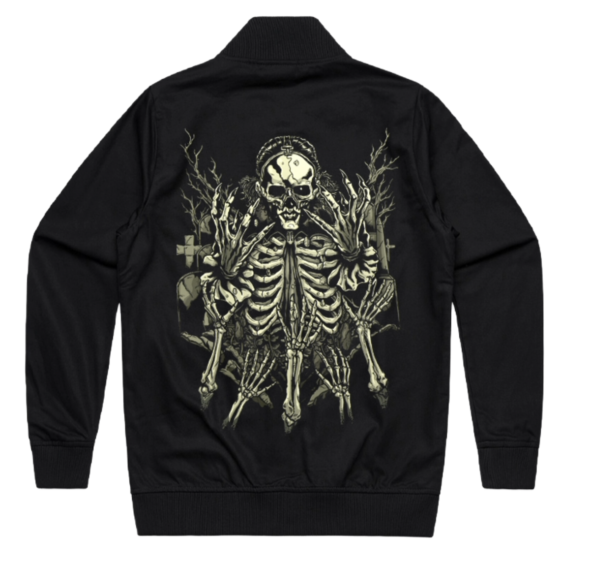 Rise From Your Grave Bomber Jacket – Ghost