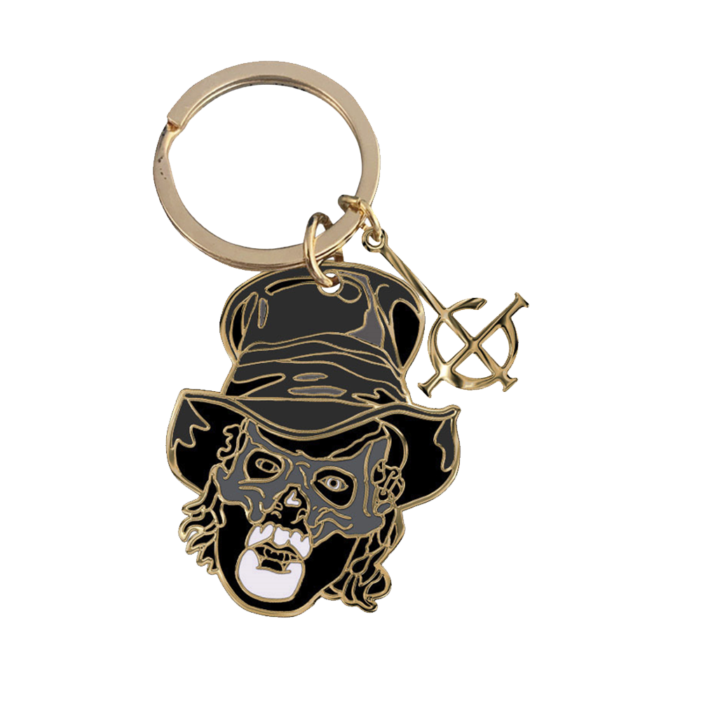 Papa V & Grucifix Keychain