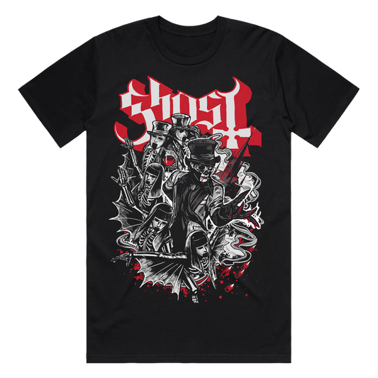 Paint The Town Red Tee