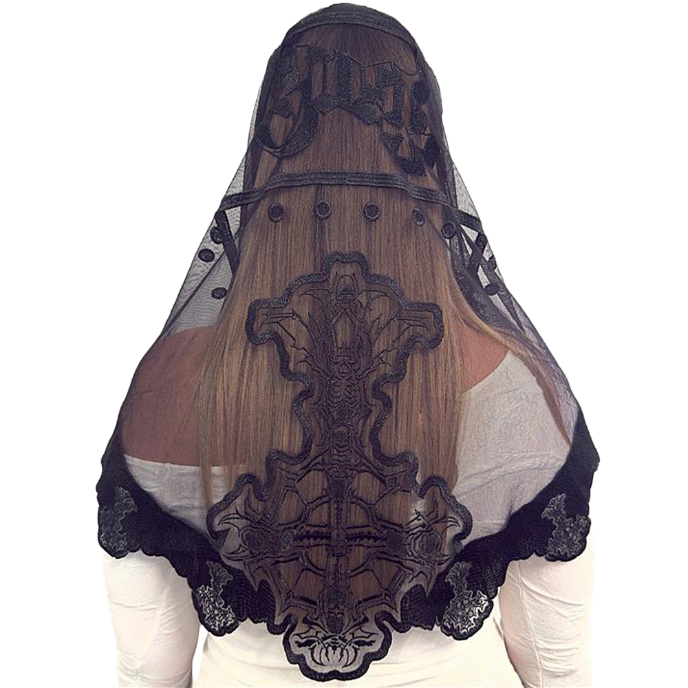 Skeleta Grucifix Veil
