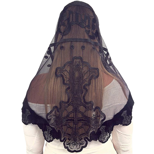 Skeleta Grucifix Veil