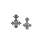 Papa V Grucifix Chrome Pin