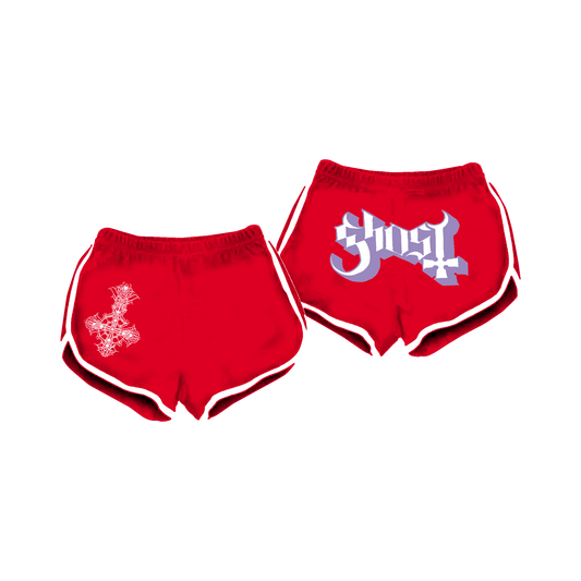 Ghost Red Logo Shorts