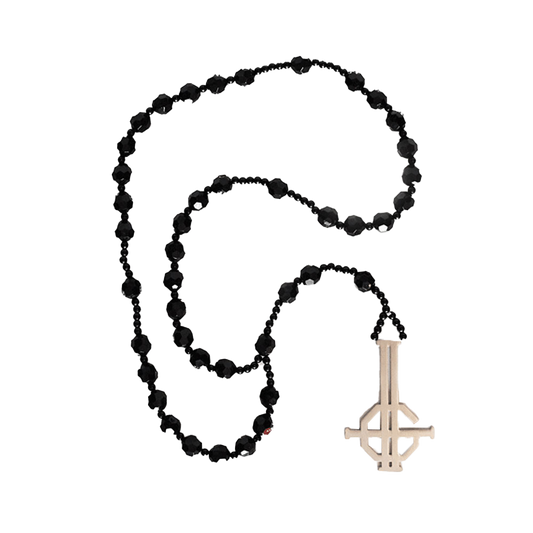 Double Grucifix Rosary Beads