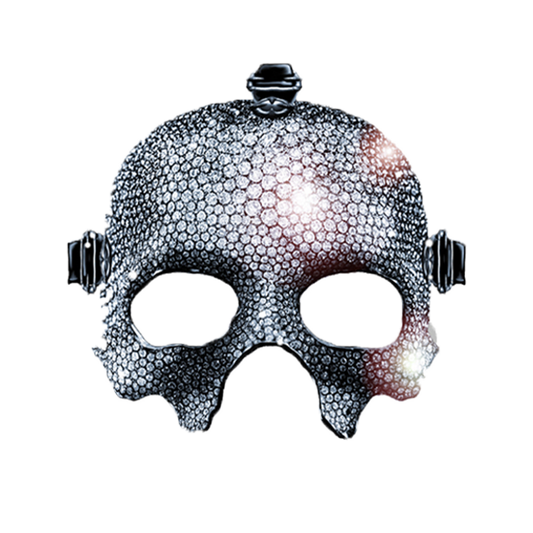 Papa V Rhinestone Mask